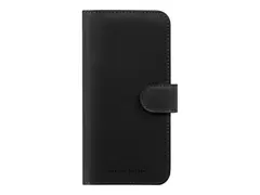 IDEAL OF SWEDEN Magnet Wallet+ - Lommebok for mobiltelefon polyester, polyuretan, polykarbonat, resirkulert polyuretan, resirkulert polyester, resirkulert polykarbonat - svart - for Apple iPhone 16 Pro