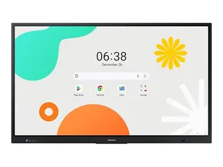 Samsung Interactive Display WA65F - 65&quot; Diagonalklasse WAF Series LED-bakgrunnsbelyst LCD-skjerm utdanning / n&#230;ringsliv - med pekeskjerm (multiber&#248;rings) - Android - 4K UHD (2160p) 3840 x 2160 - svart