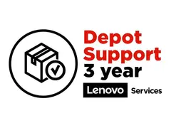 Lenovo Depot/Customer Carry In Upgrade Utvidet serviceavtale - deler og arbeid (for system med 1-års deponerings- eller bære-inn-garanti) - 3 år (fra opprinnelig kjøpsdato for utstyret) - for Miix 520-12IKB; Tablet 10; ThinkPad 10 (1st Gen); 10 (2nd Gen)