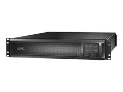 APC Smart-UPS X 3000 Rack/Tower LCD UPS - AC 208/220/230/240 V - 2.7 kW - 3000 VA - RS-232, USB - utgangskontakter: 9 - 2U - svart - for P/N: AR4018SPX432, AR4024SP, AR4024SPX429, AR4024SPX431, AR4024SPX432, NBWL0356A