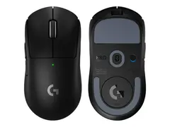 Logitech G PRO X SUPERLIGHT 2 - Mus gaming - optisk - 5 knapper - tr&#229;dl&#248;s - 2.4 GHz - USB Logitech LIGHTSPEED-mottaker - svart