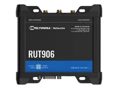 Teltonika RUT906 - Tr&#229;dl&#248;s ruter - WWAN 3-portssvitsj RS-232, RS-485 2,4 GHz - 4G, 2G, 3G - DIN-skinnemonterbar