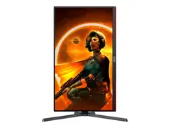 AOC Gaming Q27G3XMN/BK - LED-skjerm gaming - 27&quot; - 2560 x 1440 QHD @ 180 Hz - VA - 700 cd/m&#178; - 4000:1 - DisplayHDR 1000 - 1 ms - HDMI, DisplayPort - svart