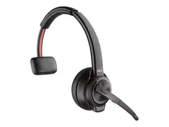 Poly Savi 8210-M Office - Savi 8200 series hodesett - on-ear - DECT / Bluetooth - trådløs - svart