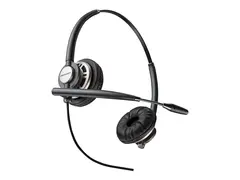 Poly EncorePro 720D - EncorePro 700 Series hodesett - on-ear - kablet - USB-A - svart - TAA-samsvar