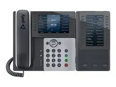 Poly Edge E Expansion Module - Tastutvidelsesmodul for VoIP-telefon 22 multifunksjonelle linjetaster - for Poly Edge E400, E500