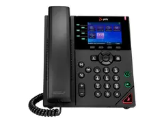 Poly VVX 350 - OBi Edition - VoIP-telefon treveis anropskapasitet - SIP, SRTP, SDP - 6 linjer - svart