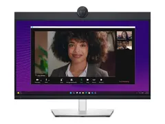 Dell 27 Video Conferencing Monitor P2724DEB LED-skjerm - 27" - 2560 x 1440 QHD @ 60 Hz - IPS - 350 cd/m² - 1000:1 - 5 ms - HDMI, DisplayPort, USB-C - høyttalere - BTO - med 3-års Limited Hardware Warranty med Advanced Exchange Service og Premium Panel Exchange