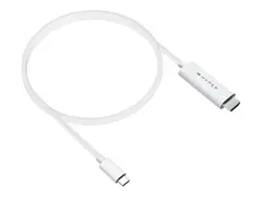 HyperDrive - Adapterkabel - 24 pin USB-C hann til HDMI hann 2.5 m - hvit - 4K 60Hz støtte, Støtte for DP Alt-modus