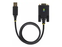 STARTECH.COM 3ft 1m USB to Null Modem Serial Adapter Cable COM Retention FTDI