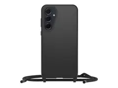 OtterBox React Series - Baksidedeksel for mobiltelefon halskjede - svart - for Samsung Galaxy A35