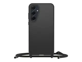 OtterBox React Series - Baksidedeksel for mobiltelefon halskjede - svart - for Samsung Galaxy A35