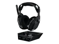 Logitech G Astro A50 X - Hodesett full st&#248;rrelse - Bluetooth / LIGHTSPEED - tr&#229;dl&#248;s - svart