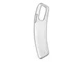 Cellular Line Fine - Baksidedeksel for mobiltelefon gummi - gjennomsiktig - for Apple iPhone 14 Pro