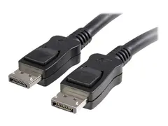 StarTech.com DisplayPort Cable - 1 ft - with Latches Short DP Cable - 4K DisplayPort to DisplayPort Cable - DisplayPort 1.2 Cable (DISPLPORT1L) - DisplayPort-kabel - 30 cm