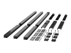APC NetShelter - Rack-brakett - svart 1000 mm (en pakke 3)