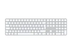 Apple Magic Keyboard with Touch ID and Numeric Keypad Tastatur - USB-C - tr&#229;dl&#248;s - Bluetooth - QWERTY - Norsk - hvite taster