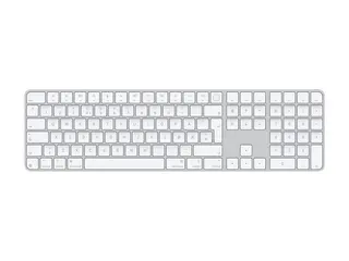 Apple Magic Keyboard with Touch ID and Numeric Keypad Tastatur - USB-C - tr&#229;dl&#248;s - Bluetooth - QWERTY - Norsk - white keys
