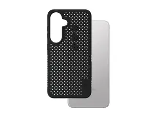 CARE by PanzerGlass Heat Beat - Baksidedeksel for mobiltelefon Qi - 100 % resirkulert polykarbonat, 100 % resirkulert termoplastisk polyuretan (TPU) - svart