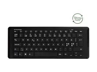 Mousetrapper Type Mini - Tastatur - compact tr&#229;dl&#248;s - Bluetooth - QWERTY - Nordisk