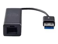 Dell - Nettverksadapter - USB 3.0 Gigabit Ethernet x 1
