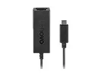 Lenovo USB-C to Ethernet Adapter - Nettverksadapter USB-C - Gigabit Ethernet x 1 - svart