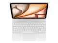 Apple Magic Keyboard - Tastatur og folioveske med styrepute - Apple Smart connector - QWERTY - Internasjonal engelsk / kanadisk fransk - for Apple 13-inch iPad Air M2 Wi-Fi, M2 Wi-Fi + Cellular, M3 Wi-Fi, M3 Wi-Fi + Cellular