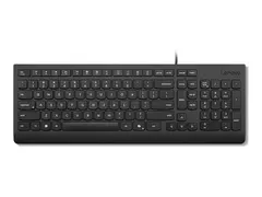 Lenovo Essential - Tastatur - USB - QWERTY Dansk - svart - brun boks