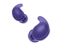 Sony LinkBuds Fit - True wireless-hodetelefoner med mikrofon i &#248;ret - Bluetooth - aktiv st&#248;ydemping - fiolett