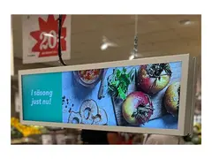 HI-ND - Monteringssett (hylster) - dobbeltside for LCD-skjerm - stretch - svart - skjermst&#248;rrelse: 37&quot; - takmonterbar - for LG Stretch 37BH7N-H