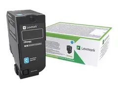 Lexmark - H&#248;y ytelse - cyan - original - tonerpatron LCCP, LRP, Lexmark Corporate for Lexmark CX725de, CX725dhe, CX725dthe