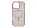 IDEAL OF SWEDEN - Baksidedeksel for mobiltelefon MagSafe-samsvar - resirkulert polykarbonat, resirkulert TPU, termoplast-polyuretan (TPU) - r&#248;dmerosa - for Apple iPhone 16 Pro Max