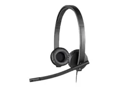 Logitech USB Headset H570e - Hodesett on-ear - kablet