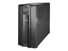 APC Smart-UPS SMT3000IC - UPS - AC 220/230/240 V 2700 watt - 3000 VA - RS-232, USB - utgangskontakter: 9 - svart - med APC SmartConnect