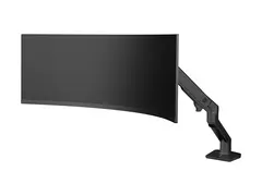 Ergotron HX - Monteringssett (leddarm) - Konstant kraftteknologi for buet LCD-skjerm - for extreme-depth curved screens - matt svart - skjermst&#248;rrelse: inntil 57&quot; - skrivebordsmonterbar