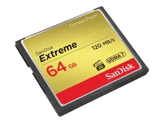 SanDisk Extreme - Flashminnekort 64 GB - 567x - CompactFlash