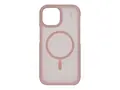 IDEAL OF SWEDEN - Baksidedeksel for mobiltelefon MagSafe-samsvar - resirkulert polykarbonat, resirkulert TPU, termoplast-polyuretan (TPU) - r&#248;dmerosa - for Apple iPhone 13, 14, 15, 16e