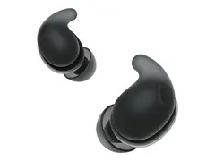 Sony LinkBuds Fit - True wireless-hodetelefoner med mikrofon i &#248;ret - Bluetooth - aktiv st&#248;ydemping - svart