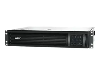 APC Smart-UPS 750VA LCD RM - UPS (kan monteres i rack) AC 230 V - 500 watt - 750 VA - Ethernet, RS-232, USB - utgangskontakter: 4 - 2U - svart - med APC UPS Network Management Card - for P/N: AR4018SPX432, AR4024SP, AR4024SPX429, AR4024SPX431, AR4024SPX432, NBWL0356A