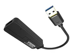 Vision - Ekstern videoadapter - USB 3.0 - HDMI svart - løsvekt