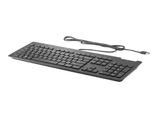 HP Business Slim - Tastatur - USB Pan Nordic - svart - for HP 34, Z1 G9; Elite 800 G9; Pro 260 G9, 400 G9; ProOne 440 G9; ZBook Fury 15 G8, 17 G8