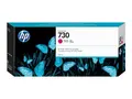 HP 730 - 300 ml - h&#248;ykapasitets magenta - original - DesignJet - blekkpatron - for DesignJet SD Pro MFP, T1600, T1600dr, T1700, T1700dr, T1708, T1708dr, T2600, T2600dr