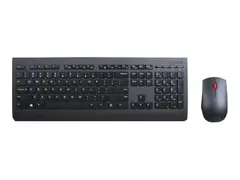 Lenovo Professional Combo - Tastatur- og mussett trådløs - 2.4 GHz - Norsk