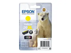 Epson 26XL - 8.7 ml - XL - gul original - blister - blekkpatron - for Expression Premium XP-510, 520, 600, 605, 610, 615, 620, 625, 700, 710, 720, 800, 810, 820