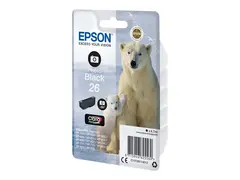 Epson 26 - 4.7 ml - fotosort - original blister - blekkpatron - for Expression Premium XP-510, 520, 600, 605, 610, 615, 620, 625, 700, 710, 720, 800, 810, 820