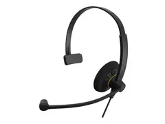 EPOS IMPACT SC 30 USB ML - Hodesett on-ear - kablet - USB - svart med oransje fargefremhevinger