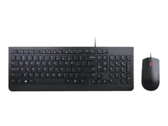 Lenovo Essential Wired Combo - Tastatur- og mussett USB - Norsk