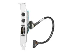 HP - Seriell / PS/2-adapter - PCIe - seriell x 1 + PS/2-tastatur x 1 + PS/2-mus x 1 for HP Z1 G8; EliteDesk 800 G3, 80X G6, 80X G8; ProDesk 405 G6; Workstation Z1 G5, Z1 G6