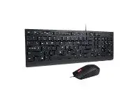 Lenovo Essential Wired Combo - Tastatur- og mussett USB - Nordisk
