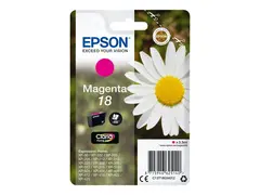 Epson 18 - 3.3 ml - magenta - original blekkpatron - for Expression Home XP-212, 215, 225, 312, 315, 322, 325, 412, 415, 422, 425